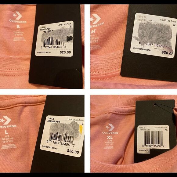 CONVERSE GIRL'S Tee Top - Picture 4 of 4